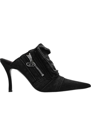 Diesel Dames, Schoenen, Zwart, Maat: 36 EU Leer