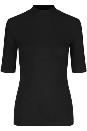 Modstrom Dames, Tops, Zwart, Maat: L Viscose