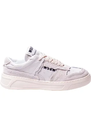 Msgm Dames, Schoenen, Wit, Maat: 40 EU Leer
