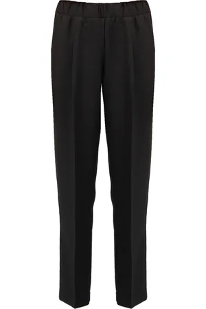 Silvian Heach Dames, Broeken, Zwart, Maat: 2XL Viscose