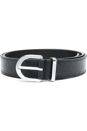 Calvin Klein Dames, Accessoires, Zwart, Maat: 80 CM Leer