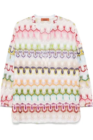 Missoni Dames, Blouses & Shirts, Veelkleurig, Maat: S