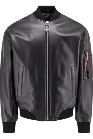 Dsquared2 Heren, Jassen, Zwart, Maat: M Leer