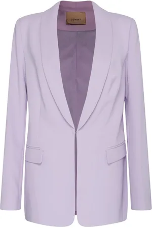 Twin-Set Dames, Jassen, Paars, Maat: 2XL Poliester