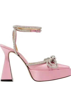 Mach & Mach Dames, Schoenen, Roze, Maat: 38 1/2 EU Zijde