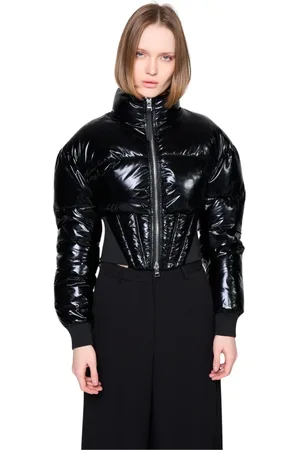 Silvian Heach Dames, Jassen, Zwart, Maat: L Nylon