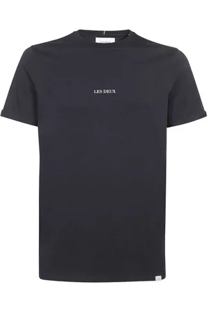 Les Deux Heren, Tops, Blauw, Maat: XS Katoen