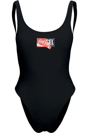 Diesel Dames, Badkleding, Zwart, Maat: XS Poliester