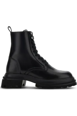 Hogan Dames, Schoenen, Zwart, Maat: 35 EU Leer