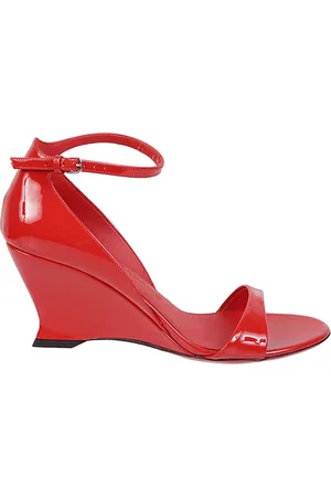 Salvatore Ferragamo Dames, Schoenen, Rood, Maat: 39 1/2 EU Leer