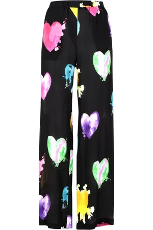Msgm Dames, Broeken, Zwart, Maat: M Viscose
