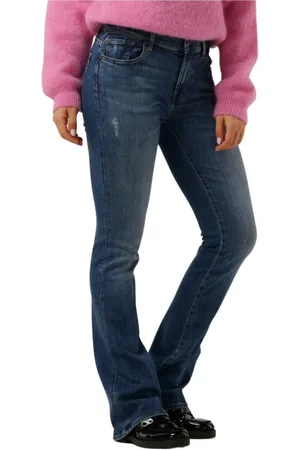 7 for all Mankind Dames, Jeans, Blauw, Maat: W26 Katoen