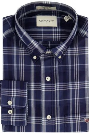 GANT Heren, Overhemden, Veelkleurig, Maat: 2XL Katoen