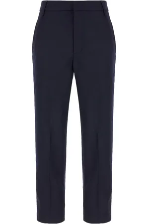 Dondup Dames, Broeken, Blauw, Maat: W28 Synthetisch