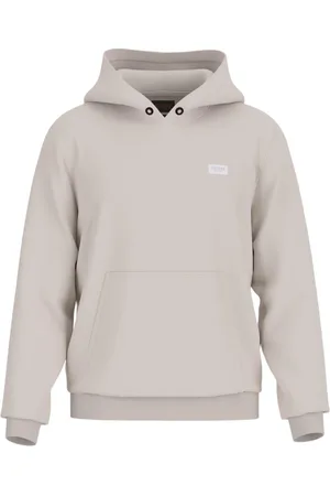 Guess Heren, Sweatshirts & Hoodies, Grijs, Maat: L Katoen