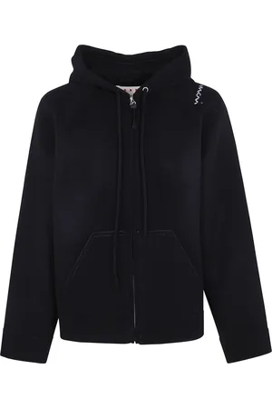 Marni Heren, Sweatshirts & Hoodies, Zwart, Maat: L Zijde