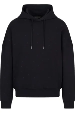 Emporio Armani Heren, Sweatshirts & Hoodies, Blauw, Maat: M Jersey