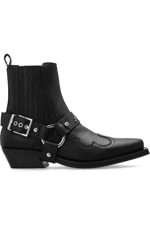 Ganni Dames, Schoenen, Zwart, Maat: 38 EU Leer