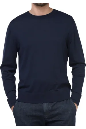 Tommy Hilfiger Heren, Truien, Blauw, Maat: 2XL Katoen
