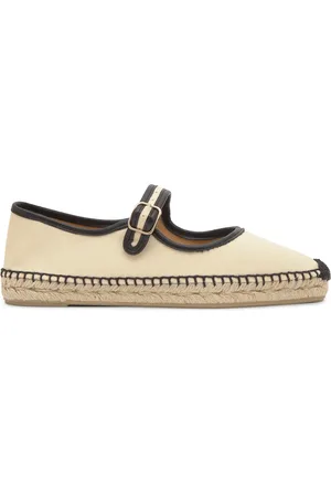 Castaner Dames, Schoenen, Wit, Maat: 35 EU Katoen