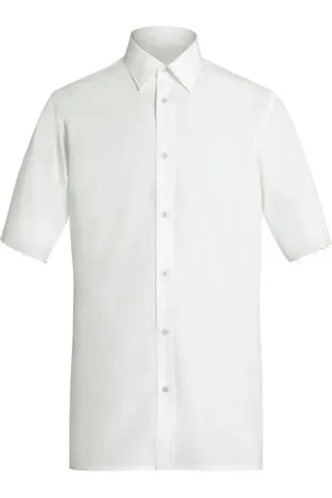 Maison Margiela Heren, Overhemden, Wit, Maat: 2XS Katoen