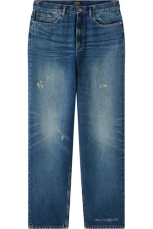 A.P.C. Heren, Jeans, Blauw, Maat: W32 Katoen