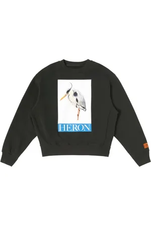 Heron Preston Heren, Sweatshirts & Hoodies, Zwart, Maat: S Katoen