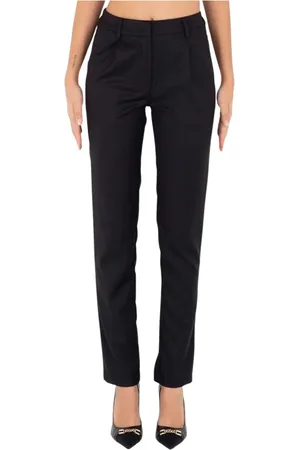 Silvian Heach Dames, Broeken, Zwart, Maat: 2XS Poliester