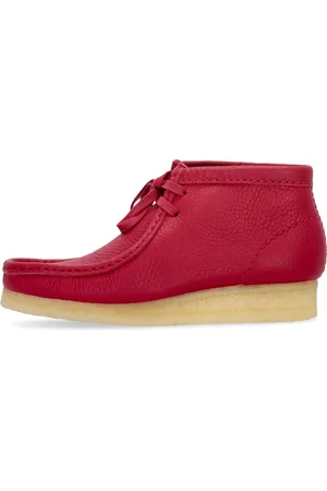Clarks Dames, Schoenen, Rood, Maat: 37 EU Leer