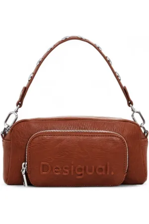 Desigual Dames, Tassen, Bruin, Maat: ONE Size