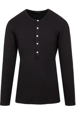 Tom Ford Heren, Tops, Zwart, Maat: M Katoen