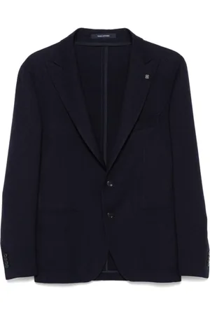 TAGLIATORE Heren, Jassen, Blauw, Maat: 3XL Wol