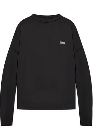 Rhude Heren, Tops, Zwart, Maat: S Katoen