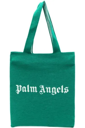 Palm Angels Heren, Tassen, Groen, Maat: ONE Size Wol