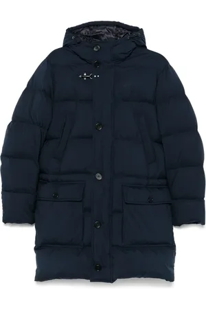 FAY Heren, Mantels, Blauw, Maat: 2XL Taf