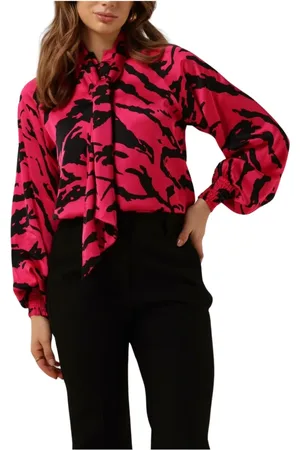 My Essential Wardrobe Dames, Blouses & Shirts, Roze, Maat: XS Viscose