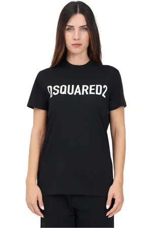 Dsquared2 Dames, Tops, Zwart, Maat: XS Katoen