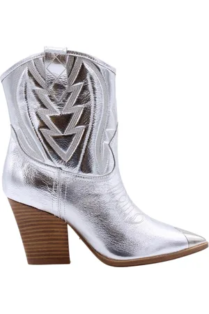 Lola Cruz Dames, Schoenen, Grijs, Maat: 38 EU Leer
