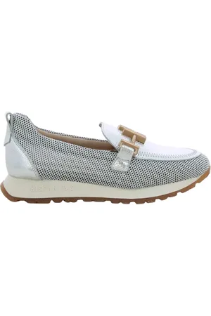 Hispanitas Dames, Schoenen, Grijs, Maat: 39 EU Leer