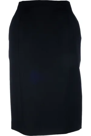Balenciaga Dames, Rokken, Zwart, Maat: S Wol