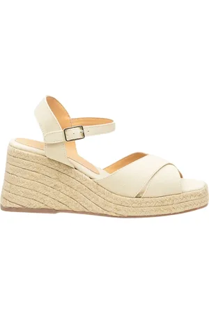 Castaner Dames, Schoenen, Wit, Maat: 35 EU Katoen