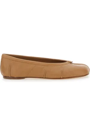 Maison Margiela Dames, Schoenen, Bruin, Maat: 38 1/2 EU Leer