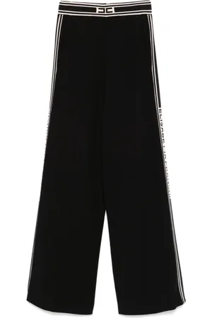 Elisabetta Franchi Dames, Broeken, Zwart, Maat: XS Poliester