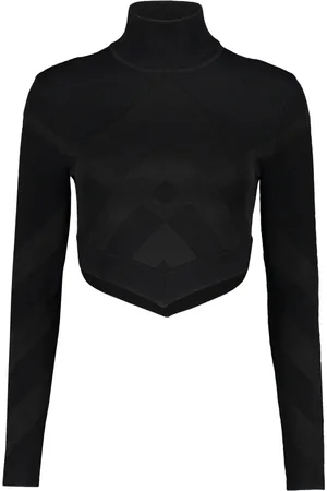 Burberry Dames, Truien, Zwart, Maat: S Viscose