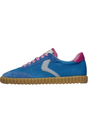 Voile blanche Dames, Schoenen, Blauw, Maat: 38 EU Leer