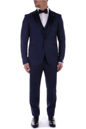TAGLIATORE Heren, Pakken, Blauw, Maat: S Wol