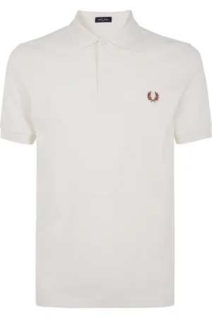 Fred Perry Heren, Tops, Wit, Maat: 3XL Katoen