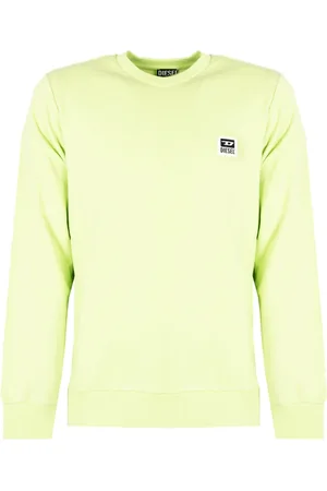 Diesel Heren, Sweatshirts & Hoodies, Groen, Maat: S