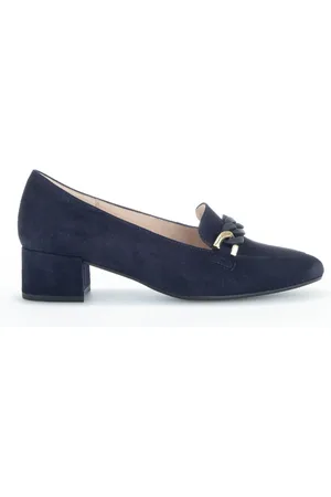 Gabor Dames, Schoenen, Blauw, Maat: 36 EU Velours