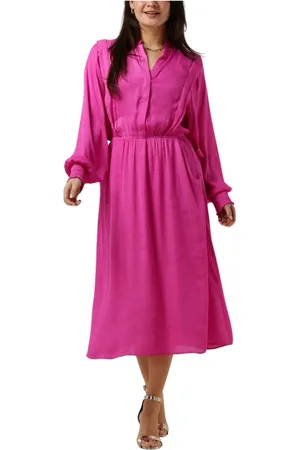 Co`Couture Dames, Jurken, Roze, Maat: S Poliester